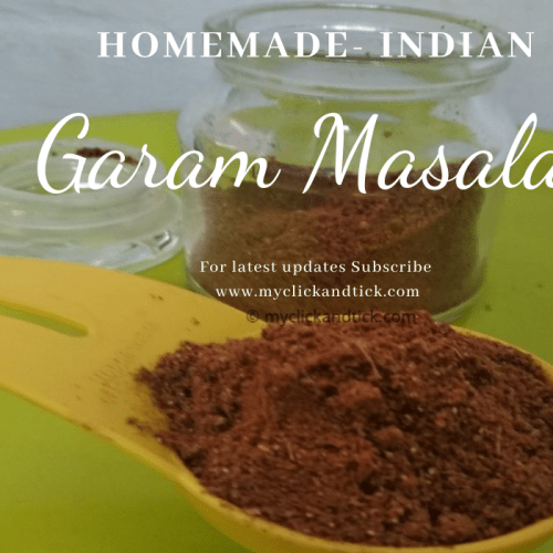 Indian Garam Masala Homemade