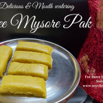 GHEE MY&SORE PAK RECIPE