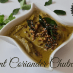 Pudina Kothamalli / Mint Coriander Chutney